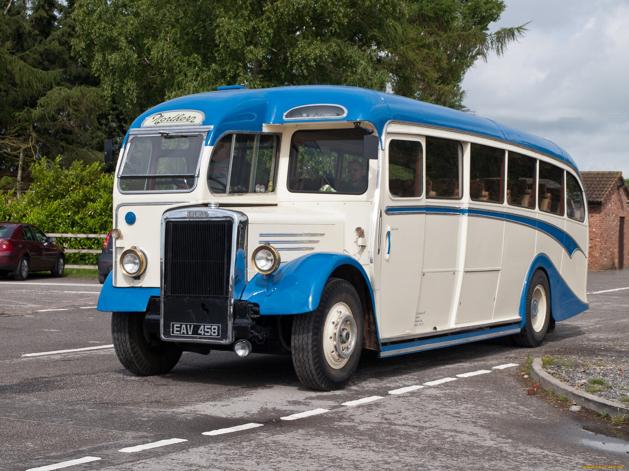 1948 leyland tiger pa1 duple bluebird northern scottish npa197, , , , , 